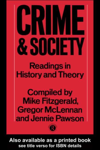 Crime and Society
