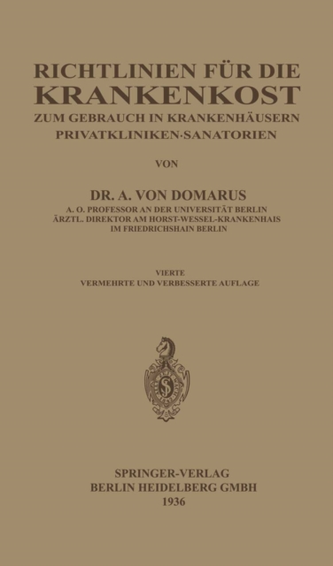 Richtlinien für die Krankenkost