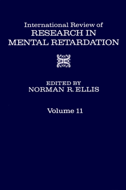 International Review of Research in Mental Retardation