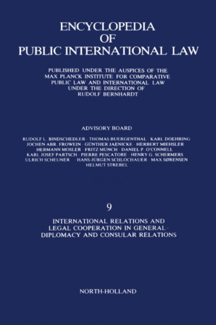 International Relations and Legal Cooperation in General Diplomacy and Consular Relations