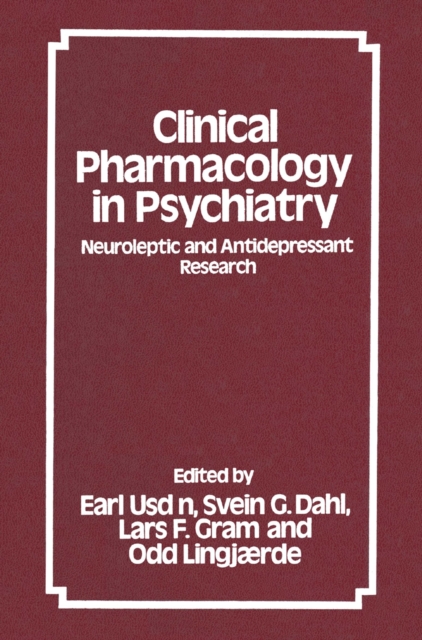 Clinical Pharmacology in Psychiatry