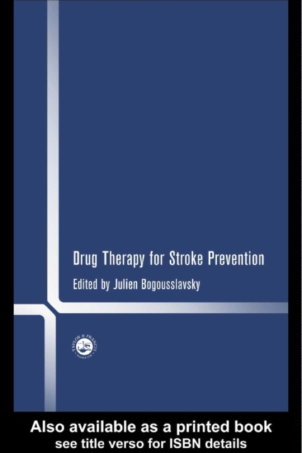 Drug Therapy for Stroke Prevention