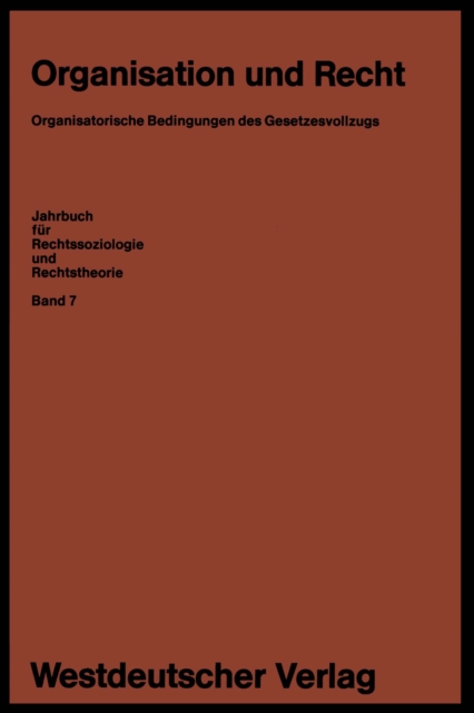Organisation und Recht