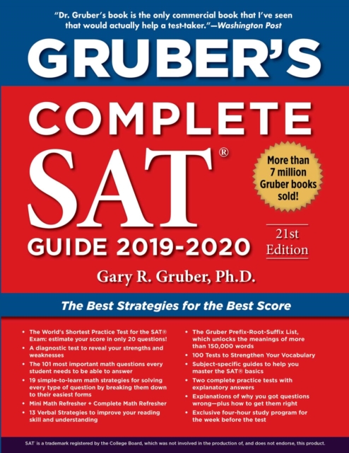 Gruber's Complete SAT Guide 2019-2020
