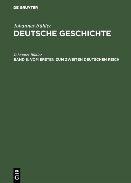 Vom ersten zum zweiten Deutschen Reich