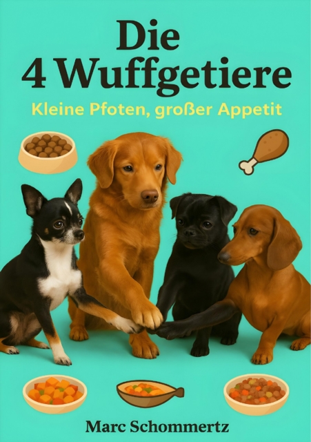 Die 4 Wuffgetiere - Kleine Pfoten, groer Appetit