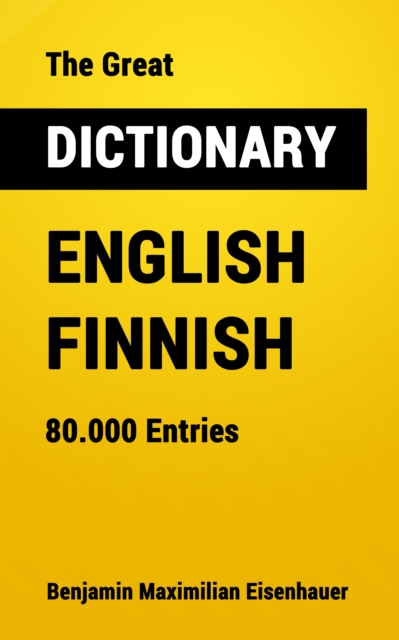 Great Dictionary English - Finnish