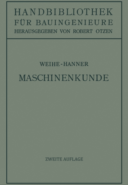 Maschinenkunde