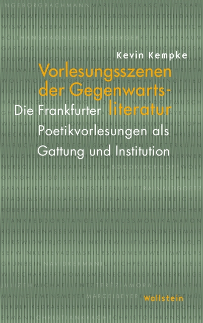 Vorlesungsszenen der Gegenwartsliteratur