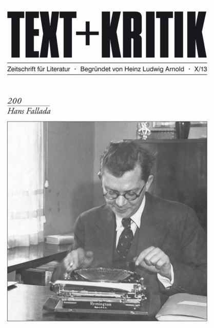 TEXT+KRITIK 200 - Hans Fallada