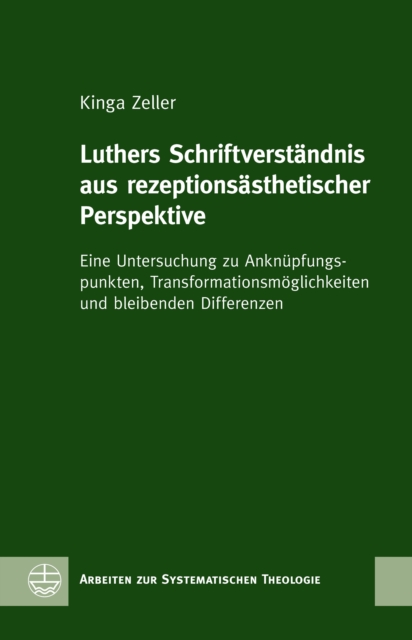 Luthers Schriftverständnis aus rezeptionsästhetischer Perspektive
