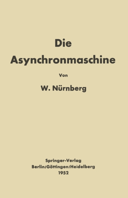 Die Asynchronmaschine