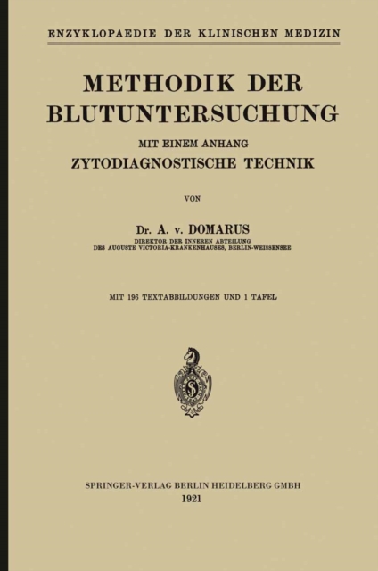 Methodik der Blutuntersuchung