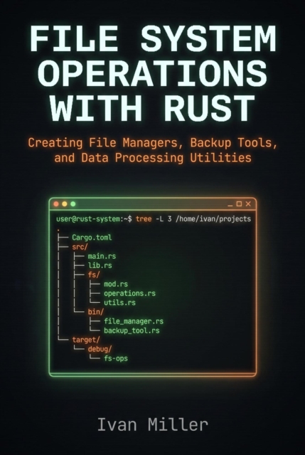 File System Operations with Rust: Creating File Managers, Backup Tools, and Data Processing Utilities